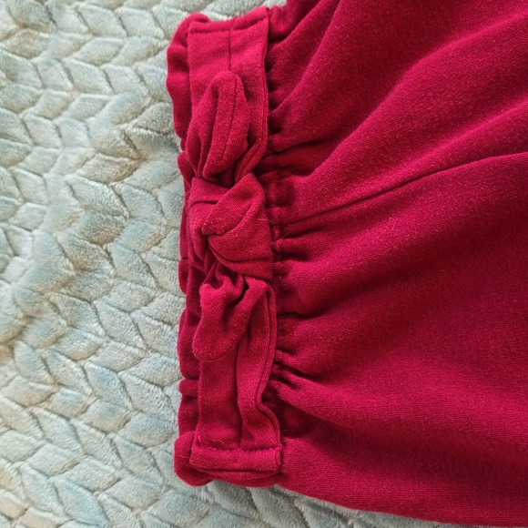 Lullaby Lane - 2-Piece Set with Floral Onesie & Paper Bag Waist Pants - Picture 2 of 7